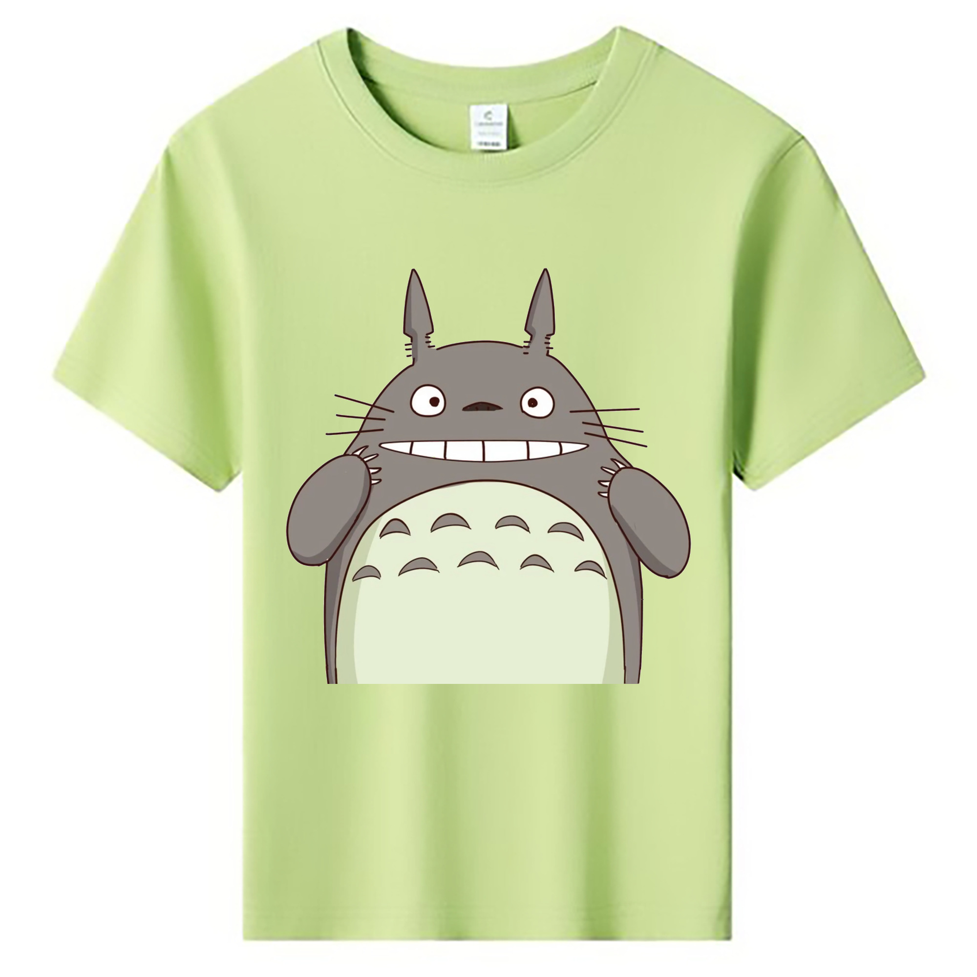 （画像用） となりのトトロ 草壁メイ 草壁サツキ My Neighbor Totoro Satsuki Kusakabe Mei Kusakabe 綿100％キッズTシャツ（フロントプリント）